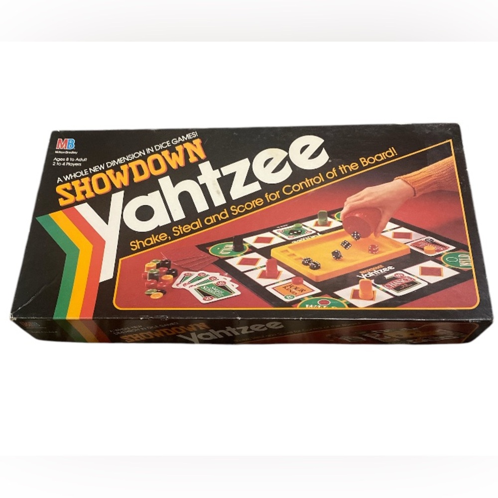 Vintage 1991 Milton Bradley Showdown Yahtzee